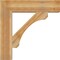 Ekena Millwork Legacy Block Rough Sawn Bracket, Western Red Cedar, 6"W x 30"D x 30"H BKT06X30X30LEC05RWR - alternate 3